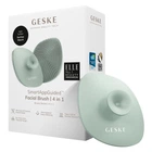 Щітка для обличчя GESKE Facial Brush 4 в 1 з тримачем green (HB0063)