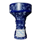 Чаша UNLTD Phunnel Blue Sapphire 9,2 см, фанел, глазур