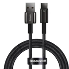 Кабель Baseus Tungsten Gold Fast Charging Data USB-A to Type-C 100 Вт 1 м Black (CAWJ000001)