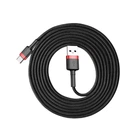 Кабель Baseus Cafule Cable USB for Type-C 2A 3 м Red/Black (CATKLF-U91)