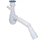 Сифон для мойки с отводом под стиральную машину 1 1/2" 40/50 Waterstal А-40059