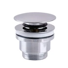 Донный клапан для раковины Globus Lux HG15-04A BR 65мм хромированный Click-clack