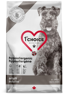 Сухой гипоаллергенный корм для взрослых собак всех пород 1st Choice со вкусом утки и батата