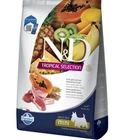 Сухий низькозерновий корм Farmina N&D Tropical Selection для дорослих собак дрібних порід