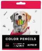 Набір кольорових олівців Kite Dogs, 24 кол. (K22-055-1)