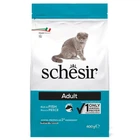 Сухой монопротеиновый корм Schesir Cat Adult Fish для взрослых котов с рыбой