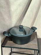 Кастрюля с крышкой Edenberg EB-3483 18х8 см 1.5 л черная