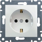 Розетка з з/к Hager Lumina, біла, 16А/230В WL1050