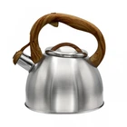 Чайник со свистком и крышкой 2.5 л из нержавеющей стали Zauberg ZB-K2.5L