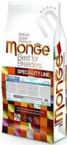 Сухой корм для собак Monge Dog Breeder Adult Light sal/tuna