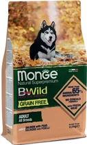 Сухой корм для собак Monge Dog Bwild Gr.Free Лосось