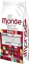 Сухий корм Monge Mini Adult Lamb/Rice/РОТ зі смаком ягняти