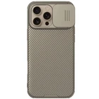 Чохол зі шторкою для камери NILLKIN CamShield Pro для iPhone 16 Pro Max - Gold