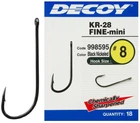 Крючок Decoy KR-28 Fine-mini #8 (18 шт/уп)