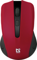 Миша Defender Accura MM-935 Wireless Red (52937) (52937)