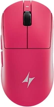Мишка ігрова бездротова ATK Dragonfly A9 Plus Superlight (2.4G/Bluetooth/Кабель) Сенсор PAW3395 30000 DPI – Pink