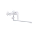 Смеситель для ванны PLAMIX Mario-006 White (без шланга и лейки) (PM0560)