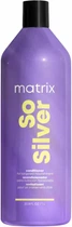 Кондиционер Matrix для питания и придания блеска волосам оттенков блонд Total Results So Silver Conditioner 1000 мл
