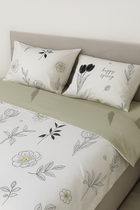 Комплект постільної білизни Ecotton сімейний 2 x 147x210 см 24303 сатин (24822_00000)
