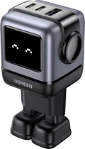 Мережевий зарядний пристрій Ugreen Nexode RG 65W GaN Charger Grey (UGR-25685)