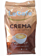 Кофе в зернах Le Cafe Crema Whole beans упаковка 1000 г