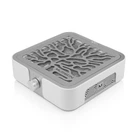 Вытяжка для маникюра MUSSON X3 SILVER с угольным НЕРА-фильтром, 72 Вт