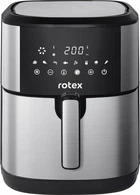 Мультипечь Rotex ROM760-XL Up&DownFry электрическая аэрофритюрница гриль 7.5л 2000Вт Черный/Серебристый