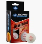 М'яч для настільного тенісу Donic Exclusive (Advantgarde) 3* 40+ 6Шт White 608530 MISC