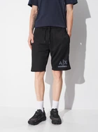 Шорты хлопковые мужские Armani Exchange 11552 M Черные (smt2000000036670)
