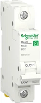 Автоматичний вимикач 1-полюсний Schneider Electric RESI9 1P 32A B 6 kA R9F02132