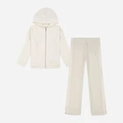 Подростковый теплый спортивный костюм (толстовка + штаны) для девочки Calvin Klein 689481989 140 см Молочный (1159841994)