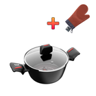Каструля Krauff Smart Fry 2,3 л +ПОДАРУНОК: Рукавиця кулінарна силіконова Krauff