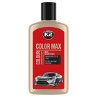 Поліроль воскова для кузова, відтінковий K2 Color Max червоний 250 мл (K020RED)