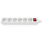 Фільтр живлення REAL-EL RS-6 Protect M 1.8m, white (EL122300031)