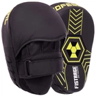 Лапа Вигнута для боксу та єдиноборств FLEX FISTRAGE VL-5485 24x18x6см Чорний-салатовий