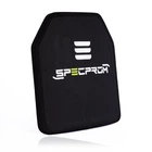 Керамічна бронеплита SPECPROM 6 класу ДСТУ 2.8 кг 25х30 см Чорна