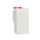 Переключатель перекрёстный Schneider Electric Unica New 1 модуль белый NU310518