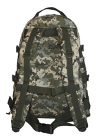 Тактический туристический крепкий рюкзак трансформер 5.15.b 40-60 литров Украинский пиксель. - изображение 5
