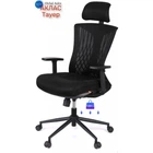 Крісло АКЛАС Тауер BL R-SR SP-7800BK Чорний (Mesh 03 black)