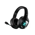 Геймерська бездротова (Bluetooth + 2,4G) гарнітура MCHOSE G9Pro, 7.1, 3D, RGB, PC/PS4/PS5/Switch/Xbox Black/ЧОРНІ (MC-G9-3)