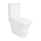Унитаз-компакт Qtap Kalao керамический безободковый с сиденьем Soft-close белый (SD00046562)