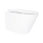 Унитаз подвесной Qtap Swan керамический безободковый с сиденьем Soft-close (SD00050900)