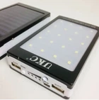 Мобильная Зарядка Power Bank Solar 90000mah с LED фонарём 20 диодов