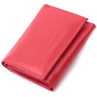 Кошелек с монетницей из натуральной кожи ST Leather 22741 Красный 9,5х7,5х2 см