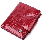 Лакированный кошелек для женщин среднего размера ST Leather 22685 Красный