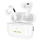 Беспроводные Bluetooth наушники с микрофоном Borofone BW59 Plus Вакуумные TWS наушники c активным шумоподавлением ANC BT5.3, 30/300mAh, до 4 часов работы White