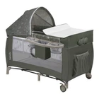 Кроватка-манеж Lionelo SVEN PLUS BEIGE OLIVE