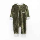 Ромпер Dexter`s дитячий з вишивкою на блискавці khaki dexter`s 74 см