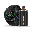Смарт-годинник Garmin Descent Mk2i/Descent T1 Bundle Titanium carbon gray DLC with black silicone band