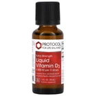 Вітамін D Protocol for Life Balance Liquid Vitamin D3, Extra Strength , 2,000 IU 30 ml /375 servings/